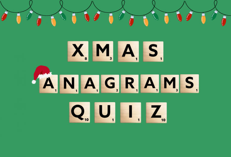 Christmas Anagrams Quiz