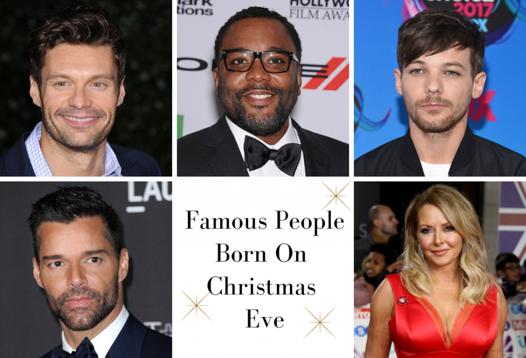 Famous People Born On Christmas Eve