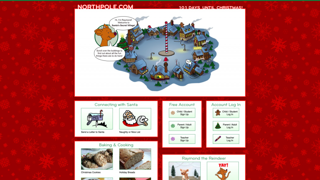 North Pole Website