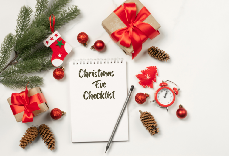 Christmas Eve Checklist printable