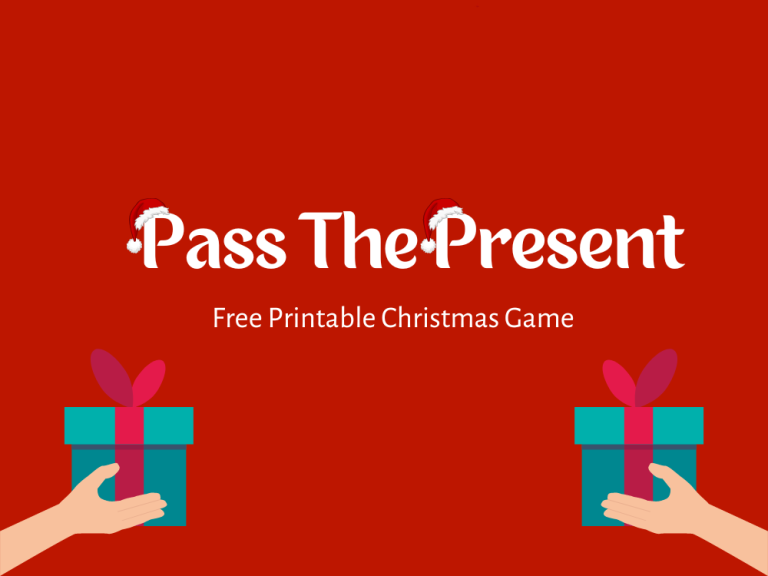 Christmas Pass the Present Game